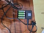 Oplaadbare batterijen en oplader AA, Ophalen of Verzenden, Gebruikt, Oplaadbaar