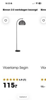 Vloerlamp Segin Kwantum, Ophalen of Verzenden, Zo goed als nieuw, 150 tot 200 cm