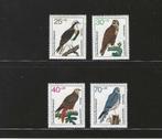 Duitsland 604-607 roofvogels natuur fauna 1973 serie PF, Verzenden, Postfris, Dier of Natuur