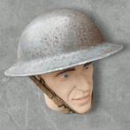 British WO2 Army MK II Brodie helmet (3) 1940, Ophalen of Verzenden, Landmacht, Engeland, Helm of Baret
