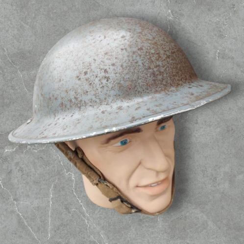 British WO2 Army MK II Brodie helmet (3) 1940, Verzamelen, Militaria | Tweede Wereldoorlog, Landmacht, Helm of Baret, Engeland