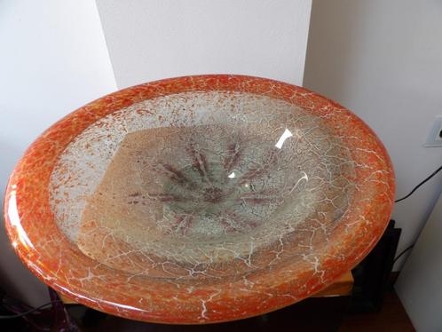 Art Deco grote WMF/Ikora Schaal, Karl Wiedmann, Antiek en Kunst, Antiek | Glas en Kristal, Ophalen of Verzenden