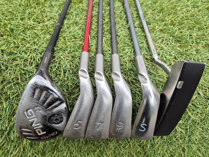 Ping heren halve golfset, Sport en Fitness, Golf, Gebruikt, Set, Ping, Ophalen of Verzenden