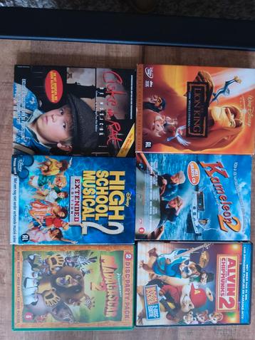 DVD Collectie - Kinderfilms beschikbaar voor biedingen