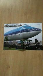 Transport van de KLM Boeing 747 PH - BUK van Schiphol naar, Verzamelen, Ophalen of Verzenden, Zo goed als nieuw, Kaart, Foto of Prent