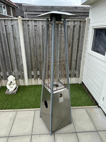Piramide kachel terrasheater kachel warmte gas aluminium beschikbaar voor biedingen