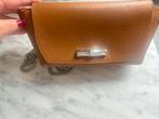 Longchamp avondtasje leer, Ophalen of Verzenden, Zo goed als nieuw, Bruin, Schoudertasje