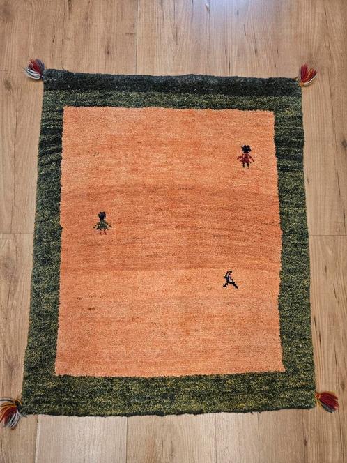 Handgeknoopt perzisch tapijt gabbeh 80x56, Huis en Inrichting, Stoffering | Tapijten en Kleden, Nieuw, 50 tot 100 cm, 50 tot 100 cm