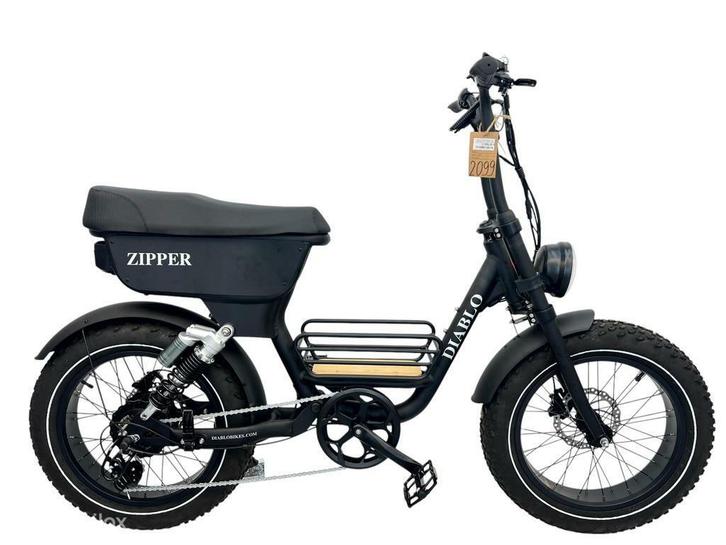 E-BIKE DIABLO ZIPPER (15 Ah,48V,720 Wh) 20"/7ver - Garantie/, Fietsen en Brommers, Elektrische fietsen, Nieuw, Overige merken