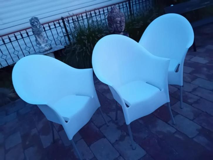 Phillippe Starck tuinstoel te koop, Tuin en Terras, Tuinstoelen, Zo goed als nieuw, Kunststof, Ophalen