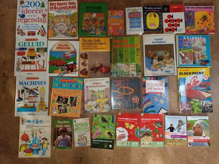 28 boeken met activiteiten voor kinderen, Boeken, Hobby en Vrije tijd, Gelezen, Overige onderwerpen, Geschikt voor kinderen, Ophalen