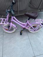 Meisjes fiets, Fietsen en Brommers, Fietsen | Meisjes, Ophalen of Verzenden, Gebruikt, 14 inch of minder, Handrem