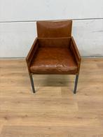 Leren fauteuil met armleuningen (kff), Ophalen