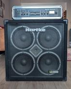 Hartke HA3500 350w Top (in Flightcase!) + VX410 4x10 Cab, Muziek en Instrumenten, Versterkers | Bas en Gitaar, Ophalen, Gebruikt