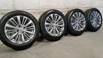 Grijze Allure lm-velgen Peugeot 208 207 DS3 C3 195/55/16 beschikbaar voor biedingen
