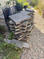 Tegels terras en dakterras, Ophalen, Zo goed als nieuw, 10 m² of meer, Beton