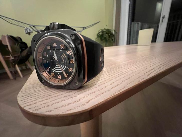 Black Friday !! Gorilla Bandit / AP ontwerper Octavio Garcia, Sieraden, Tassen en Uiterlijk, Horloges | Heren, Zo goed als nieuw