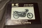 Kawasaki Z750-R GP 1982 motorcycle parts catalogue Z 750 R1, Ophalen of Verzenden, Kawasaki