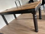 Houten Eettafel, Huis en Inrichting, Tafels | Eettafels, Ophalen, Gebruikt, Vijf personen of meer, Rechthoekig
