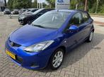 Mazda 2 1.3 S-VT Touring 75pk Airco | Metaal lak | 5 deurs |, Auto's, Voorwielaandrijving, Stof, Gebruikt, Zwart