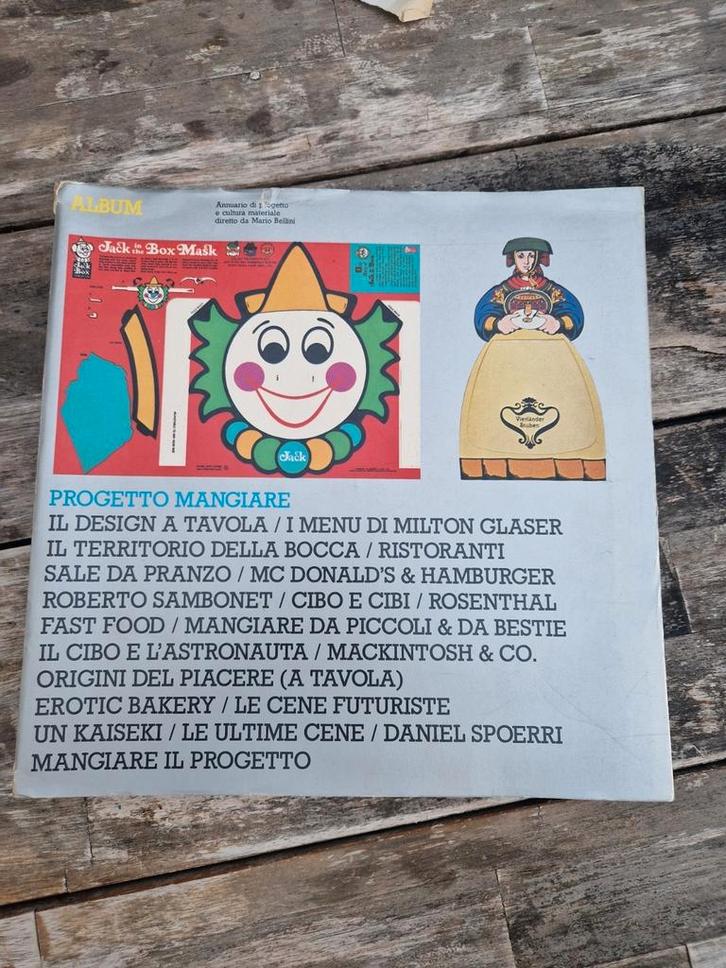 Progetto Mangiare van Mario Bellini, Boeken, Kunst en Cultuur | Fotografie en Design, Gelezen, Ophalen of Verzenden