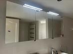 1 spiegelkast incl led verlichting. 150 bij 60cm, Ophalen, Spiegelkast, 100 tot 150 cm, Zo goed als nieuw