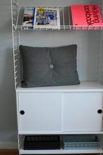 Hay dot steelcut trio Grijs kussen, Huis en Inrichting, Ophalen of Verzenden, Zo goed als nieuw, Grijs, Vierkant