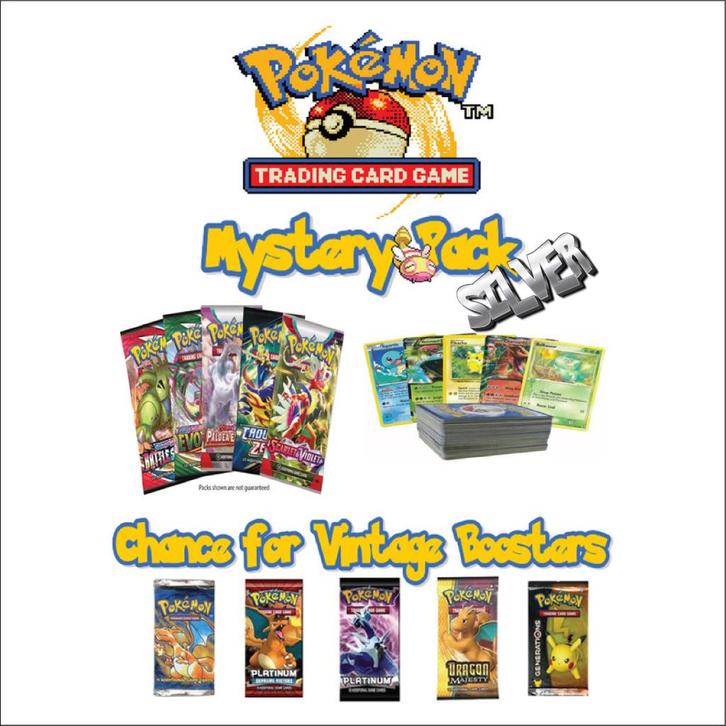Pokémon TCG Silver Pack (25 Cards - No Energy/Trainer), Hobby en Vrije tijd, Verzamelkaartspellen | Pokémon, Nieuw, Starterdeck