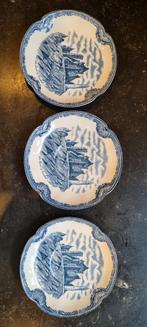 3 Johnson Brothers bordjes - Oude Britse Kastelen, Ophalen of Verzenden