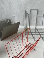 Vintage lectuurbakken retro lectuurrek plexiglas prijs p/st, Huis en Inrichting, Woonaccessoires | Krantenbakken en Lectuurbakken