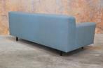 ZGANieuw blauwe stoffen Rolf Benz Grata design bank!, Huis en Inrichting, Banken | Bankstellen, Ophalen, Metaal, Rolf benz, Design
