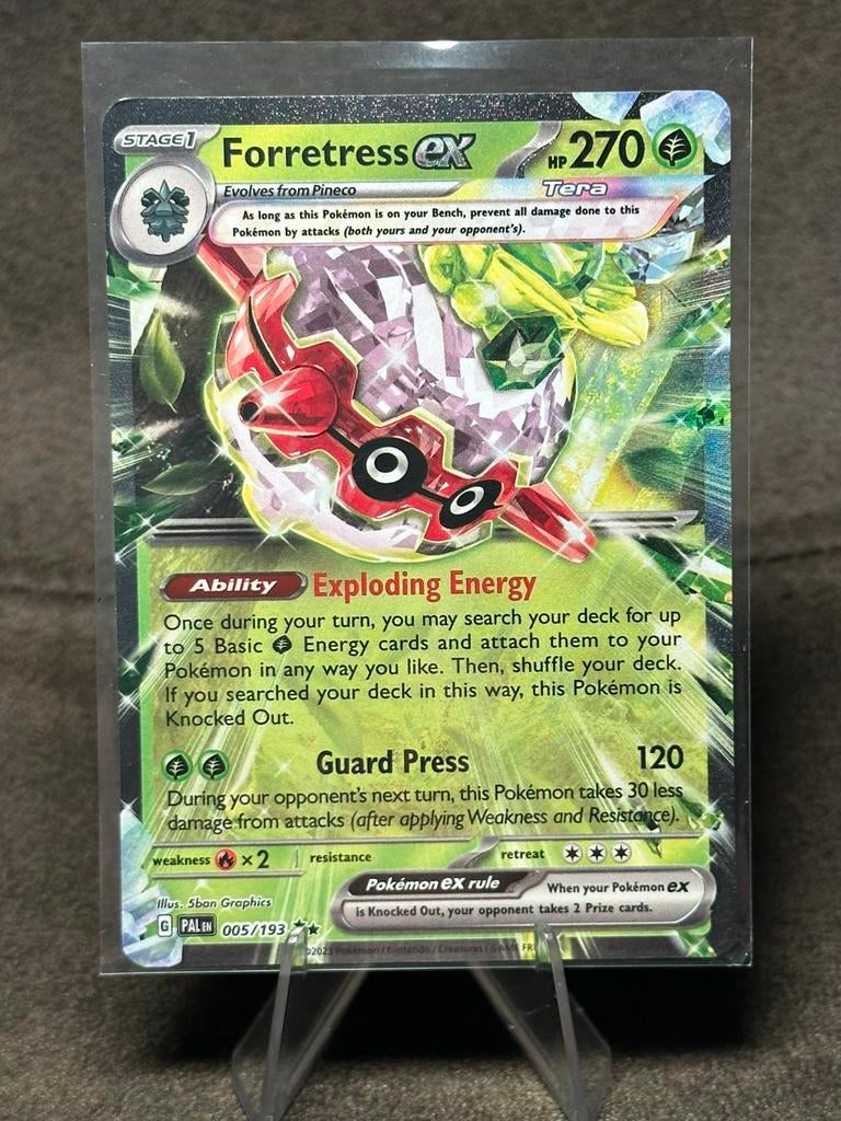 Forretress Ex #5 005/193 (Pokemon Paldea Evolved), Ophalen of Verzenden, Zo goed als nieuw