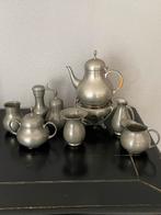 Tinnen thee servies, Antiek en Kunst, Antiek | Tin, Ophalen of Verzenden