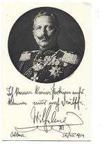 Kaiser Wilhelm II, Verzamelen, Ansichtkaarten | Themakaarten, Verzenden, Voor 1920, Gelopen, Sterren en Beroemdheden