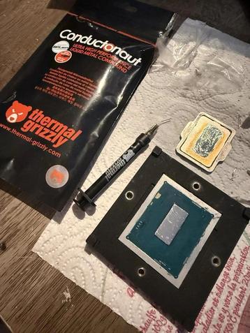 Intel Core I9 14900k 6.2GHz Delid  beschikbaar voor biedingen