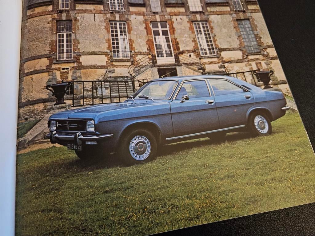 Brochure Chrysler 160 / 160 GT / 180 1971, Ophalen of Verzenden, Zo goed als nieuw, Overige merken