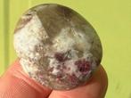 Rubeliet- roze Toermalijn broekzaksteen trommelsteen, Verzamelen, Mineralen en Fossielen, Ophalen of Verzenden, Mineraal
