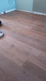 Eiken multiplank, 22 cm breed! Ong 38 m2, Doe-het-zelf en Verbouw, Gebruikt, 10 m² of meer, 10 tot 30 cm, Hout