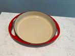 Le Creuset Tarte Tatin 28 cm in nieuwstaat, Gietijzer, Ophalen of Verzenden, Zo goed als nieuw, Keramische plaat