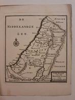 Antieke Kaart van het Heilige Land, Boeken, Atlassen en Landkaarten, Gelezen, Overige gebieden, Voor 1800, Ophalen of Verzenden