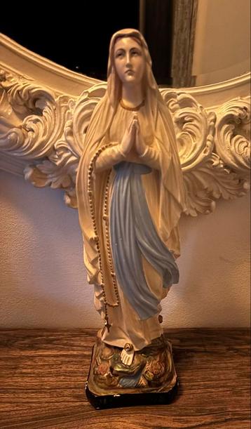 Vintage Maria Beeld - Holy Chic Kerstsfeer beschikbaar voor biedingen