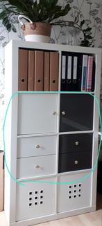 Ladeblokken en kastinzet voor ikea kallax kast, Ophalen of Verzenden, Zo goed als nieuw