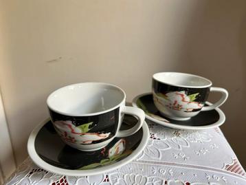 Rosenthal Epoque Carla Manco cappuccino Kop en Schotel Set beschikbaar voor biedingen