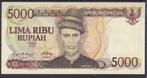 Indonesia 5000 rupiah 1986, Verzenden, Zuidoost-Azië, Los biljet