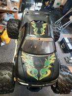 Monstertruck 4x4 4.1 cc, Benzine, Gebruikt, Auto offroad, Ophalen of Verzenden