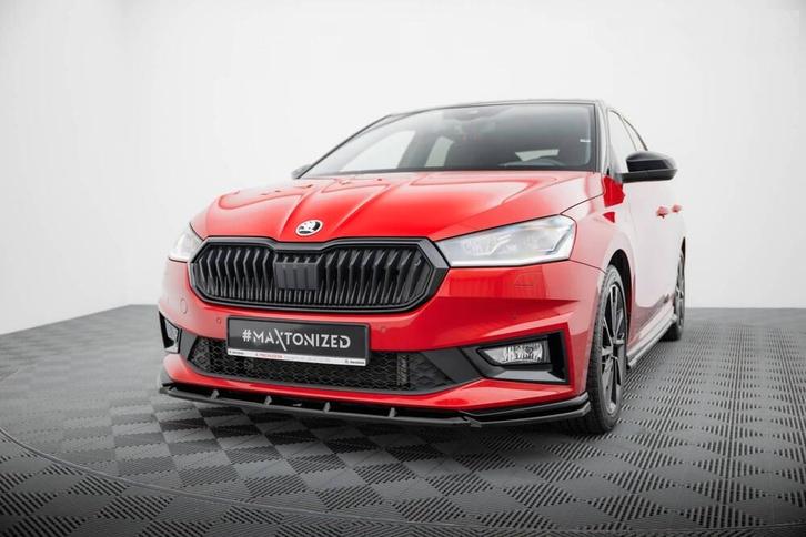 Voorlip spoiler sideskirt diffuser - Skoda Fabia Monte Carlo, Auto diversen, Tuning en Styling, Ophalen of Verzenden