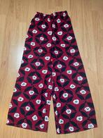 Uniqlo Marimekko pyjamabroek rood-blauw bloemen maat XS, Uniqlo, Ophalen of Verzenden, Zo goed als nieuw, Maat 34 (XS) of kleiner