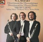 3 lp klassiek elpee vinyl Clarinet concertos Meyer Peyer, Cd's en Dvd's, Overige typen, Ophalen of Verzenden, Zo goed als nieuw
