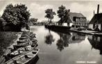 Uitgeest, Sluishaven - roeiboten - 1969 gelopen, Verzamelen, Ansichtkaarten | Nederland, Ophalen of Verzenden, Voor 1920, Gelopen