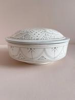 Aardewerk Koektrommel Mel - Oosterse Stijl, Gebruikt, Schaal, Rond, Ophalen of Verzenden